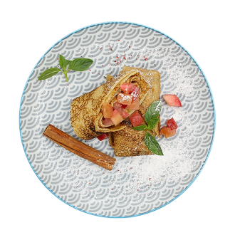 Блинчики с яблоками