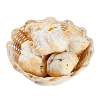 Булочка с творогом