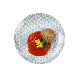 Ежики мясные в томатном соусе