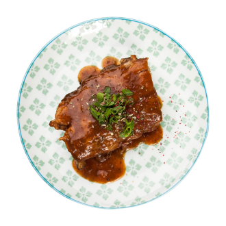 Говядина тушеная с черносливом