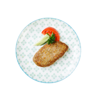 Котлета по-домашнему из свинины с чесноком