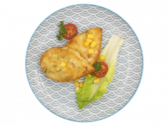 Крабовые котлетки с кукурузой