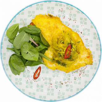 Куриное филе с соусом из лимона и каперсами