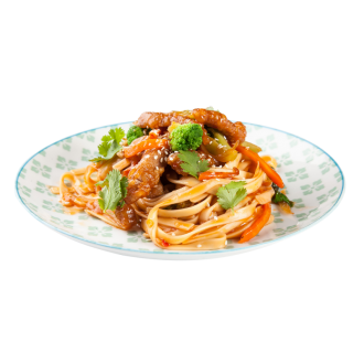 Лапша "Удон" с овощами и говядиной