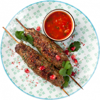 Люля-кебаб  из говядины по-Тайский