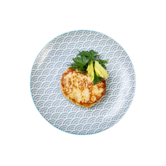 Оладьи мясные с кабачками