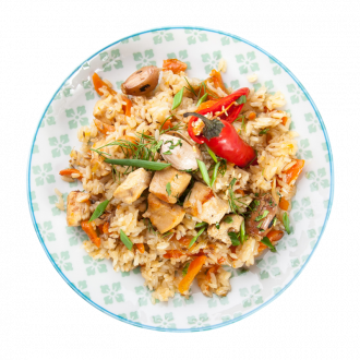 Плов с уткой