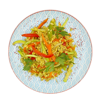 Птитим с морепродуктами