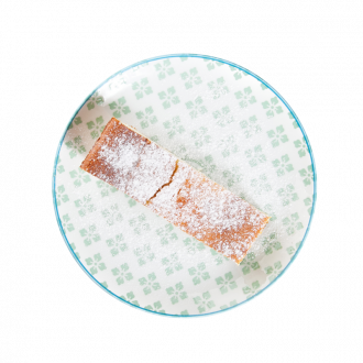 Пудинг творожный с маком и со сметаной