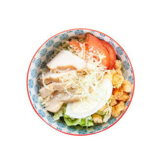 Салат "Цезарь" с индейкой