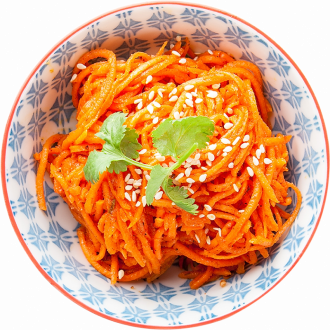 Салат из курицы с морковью по-корейски