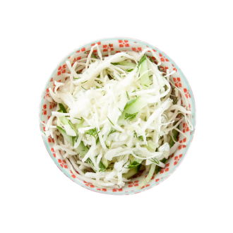 Салат из пекинской капусты с огурцом