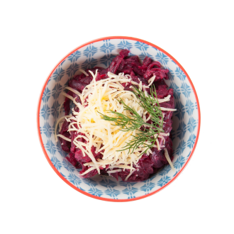 Салат из свеклы с яйцом