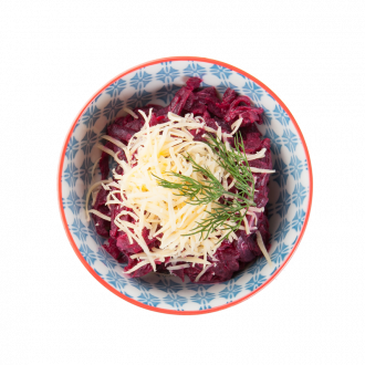 Салат из свеклы с орехами и маслом