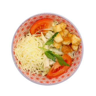 Салат Куриный с гренками