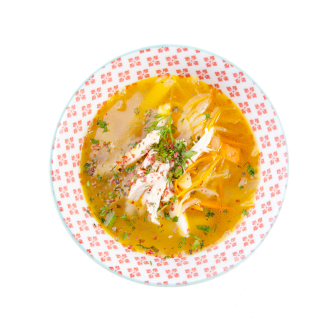 Щи крестьянские с перловкой и мясом