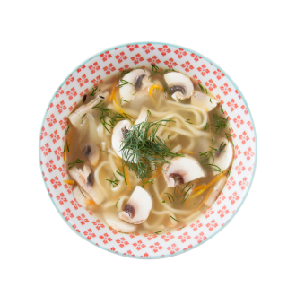 Суп картофельный с грибами