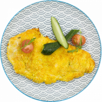 Свинина жареная в яйце с кунжутом