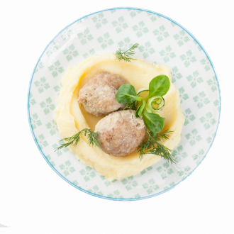 Тефтели мясные на пару