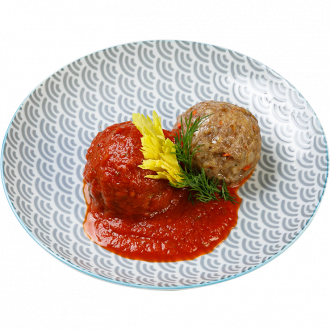 Тефтели мясные в аджике