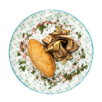 Зраза куриная с грибами