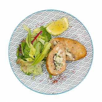 Зраза мясная с яйцом и луком