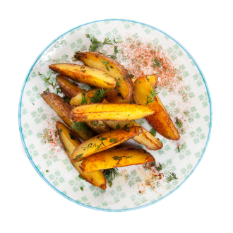 Картофель запеченный с розмарином