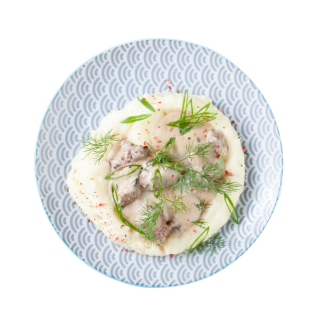 Куриные потрошки с овощами