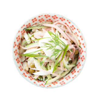 Салат " Датский" с ветчиной