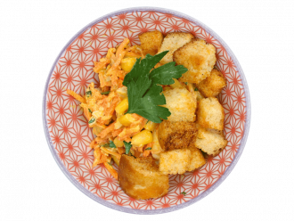 Салат "Карусель" с курицей