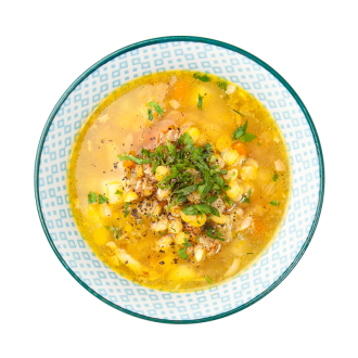Суп гороховый с курицей