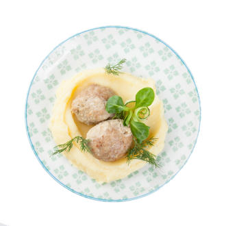 Тефтели куриные на пару
